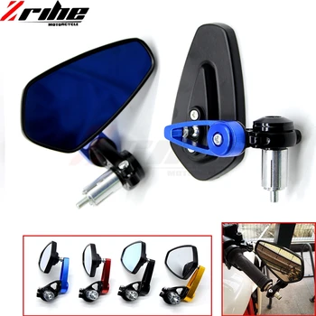 

Universal 7/8"" 22mm handle bar motorcycle bar end mirror Motorcycle Mirror For Triumph Tiger 800 1050 Rocket III Street Triple