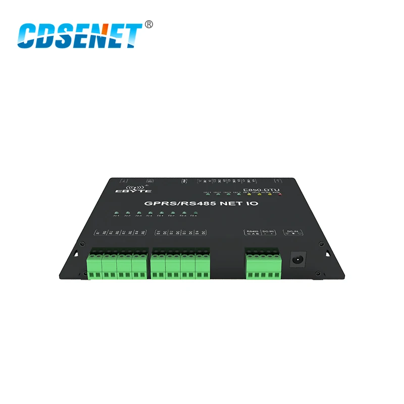 E850-DTU(4440-GPRS) GRPS модем ModBus RTU TCP 12 канальный сетевой IO контроллер RS485 интерфейс