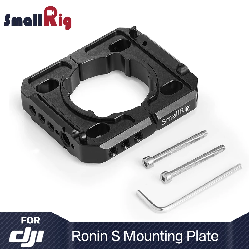 Goedkoop Smallrig Camera Plaat Montage Klem Voor Dji Ronin S Gimbal Met 1 4 3 8 Schroefdraad Gaten Voor Monitor Microfoon Hechten 2221