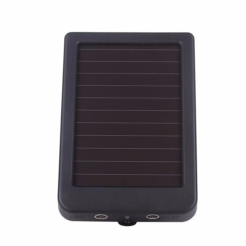 HC300M Solar Panel Battery External Power Charger for Suntek Hunting photo traps camera HC500M HC700G HC550M HC700G HC350M