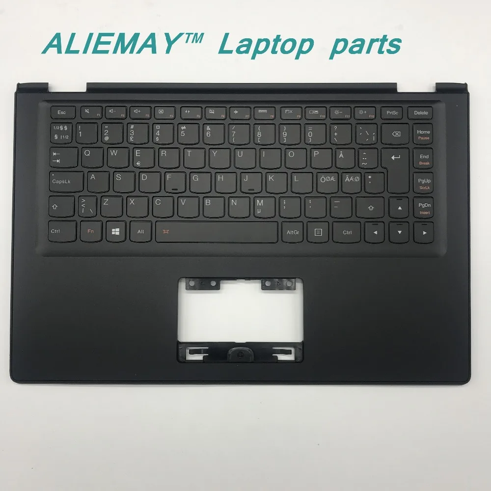 Laptop parts for LENOVO YOGA 2 13 Yoga2-13 BLACK Palmrest with Backlit Norway NOR Keyboard 90205180 Laptop parts for LENOVO YOGA 2 13 Yoga2-13 BLACK Palmrest with Backlit Norway NOR Keyboard 90205180