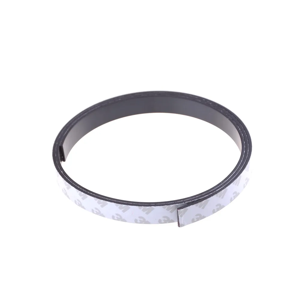 Width 10mm Thickness 2mm 1M*10mm*2mm Meter Self Adhesive Flexible Magnetic Strip 3M Rubber Magnet Tape