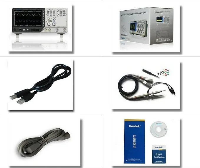 Hantek mso7302blg 3 em 1 osciloscópio de