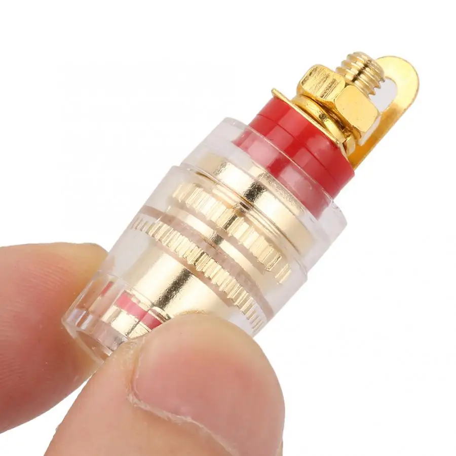 Разъем rca 5 шт. чистая медь оцинкованная опора усилитель Акустический терминал 4