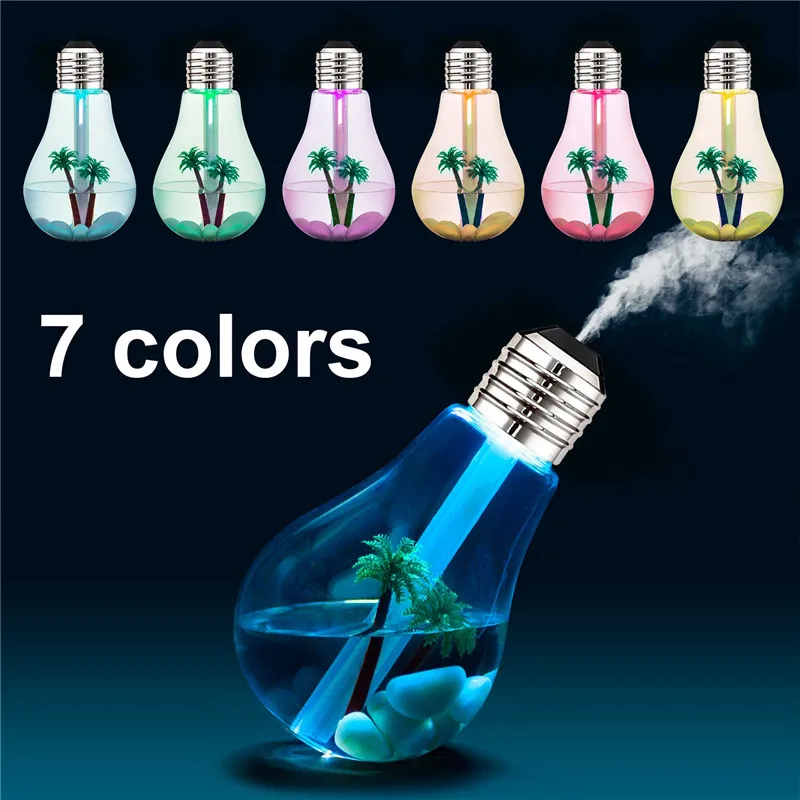 Mute USB Air Humidifer Colorful Aroma Diffuser with Smile Controller Diffusers Aromatherapy Diffuser with 7 Colorful LED Light02