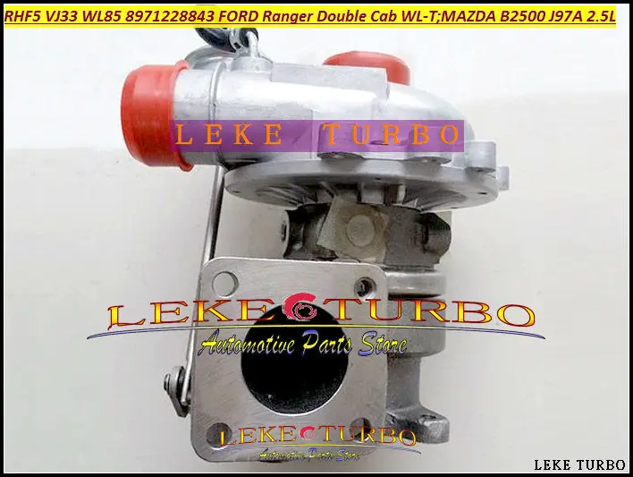 Бесплатная доставка RHF5 VJ33 WL85 VC430090 8971228843 Турбокомпрессор Для FORD Ranger для Mazda Bravo B2500
