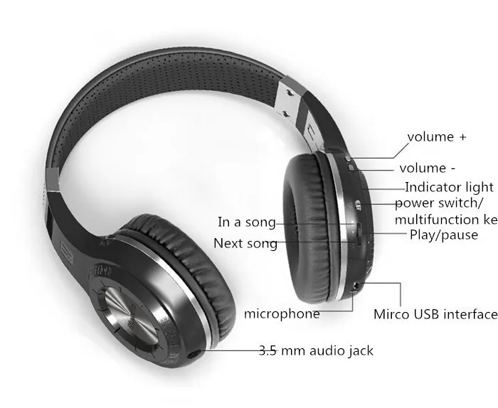 Лидер продаж! HT blutooth гарнитура headhand бас Наушники наушники HiFi Беспроводной стерео гарнитура Bluetooth бренд head set