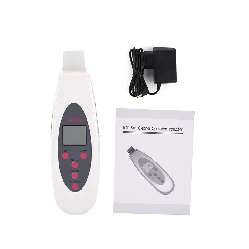 Ultrasonic Skin Scrubber Cleanser Face Cleaning Acne Pimples Removal Blackhead Skin Massager Facial Peeling Machine Skin Beauty|Powered Facial Cleansing Devices| - AliExpress