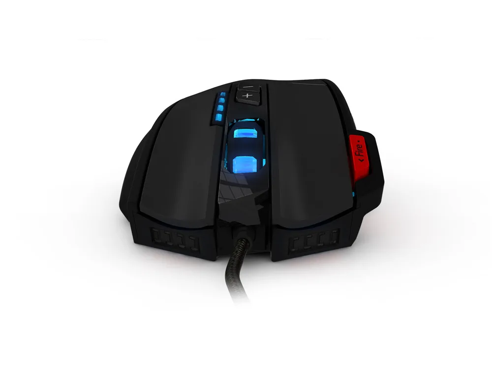 ZELOTES C-12 Wired USB Optical Gaming Mouse 4000 DPI Programmable Buttons LED Optical Custom Gamer Mice for Computer Game (7)