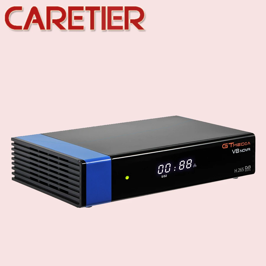 

GTmedia V8 Nova Blue DVB-S2 HD Satellite receiver Support H.265 IPTV Cccam Newcamd powervu Biss Built WiFi Set Top Box New 2pcs