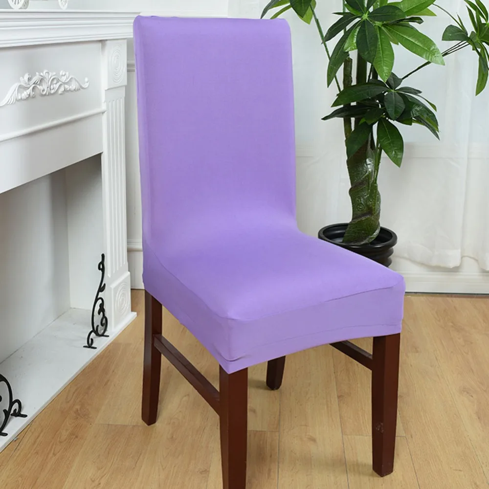 Meijuner Чехол для стула, модный Одноцветный Чехол для стула из полиэстера, чехлы для стула, для ресторана, отеля, вечерние, для банкета, украшения, для мероприятий
