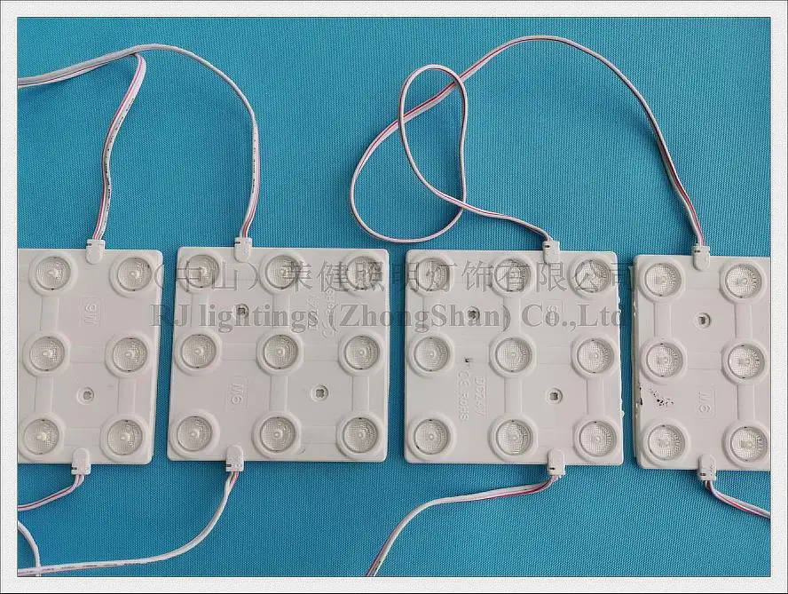 led injection module light square 9 led 9w dc24v (3)