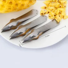 Ананас глаз Овощечистка дома из нержавеющей стали для удаления семян резка клип Горячая