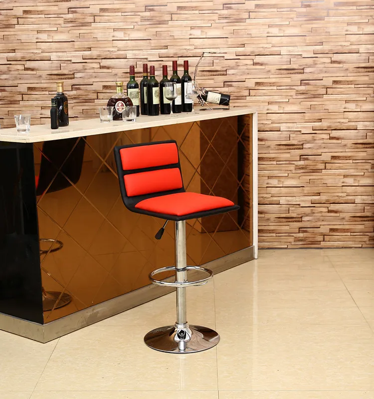 

European style bar red chair retail KTV nightclub white stool tea table coffee house chair free shipping