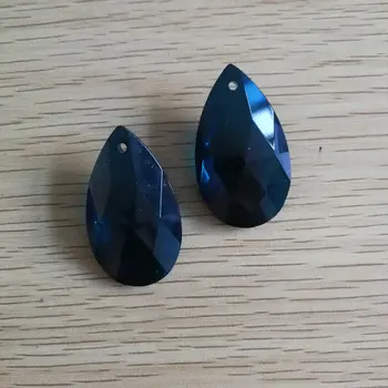 

38mm Zircon Blue 60pieces led ceiling lighting Crystal suncatchers for lamps crystal used glass home lighting Accessory