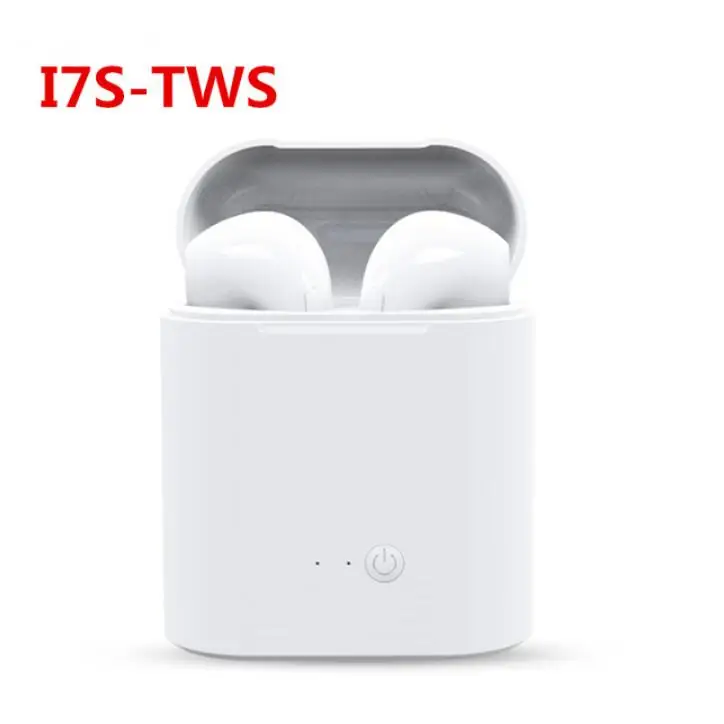 I7S I9S TWS Мини Bluetooth гарнитура беспроводные наушники портативный невидимый наушник для всех смартфонов PK i10 i11 i12 i13 - Цвет: i7s white