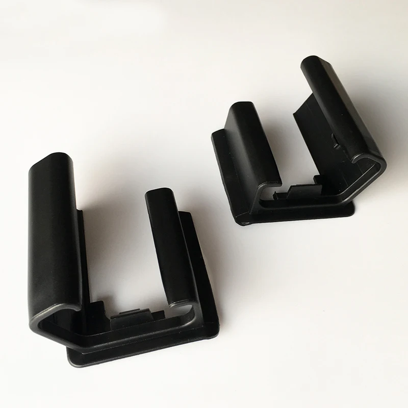 

2Pcs OEM Front Seat Guide Rail Track End Plate Cover End Cap Trim Black For A4 A5 A6 A7 TT CC 4F0 881 347/348 8E0 881 347E/348 E