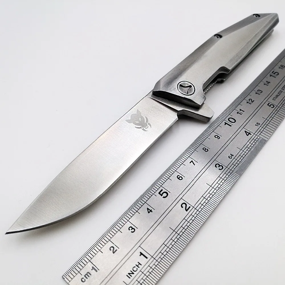 

JSSQ Wild Boar Hunting Folding Knife 8Cr14Mov Blade Ball Bearing Survival Pocket Tactical Knives Outdoor Camping EDC Tools OEM