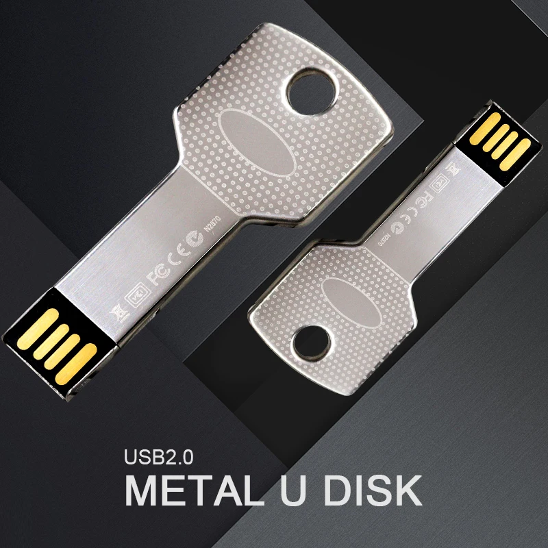 

KEY RING FUNNY memory stick 16gb Cheap pendrive 32GB FLASH memoria stick uSb METAL 64 GB Usb 2.0 pen drive uSb flash drive128gb