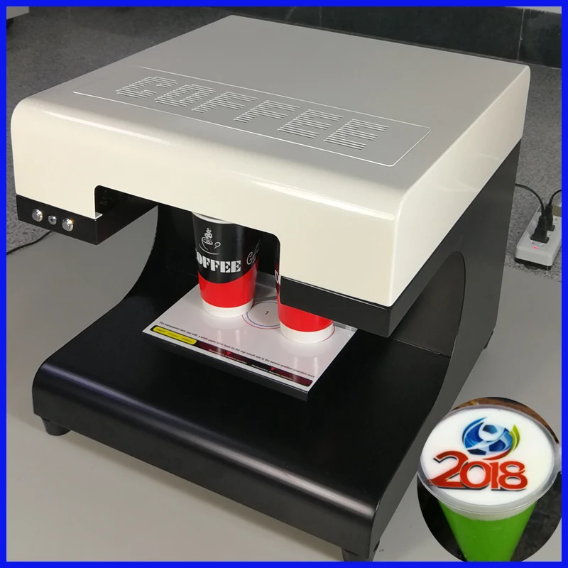 US $1.180.00 Automatically detect 2 cups Coffee Printer amp 3D coffee printer machine