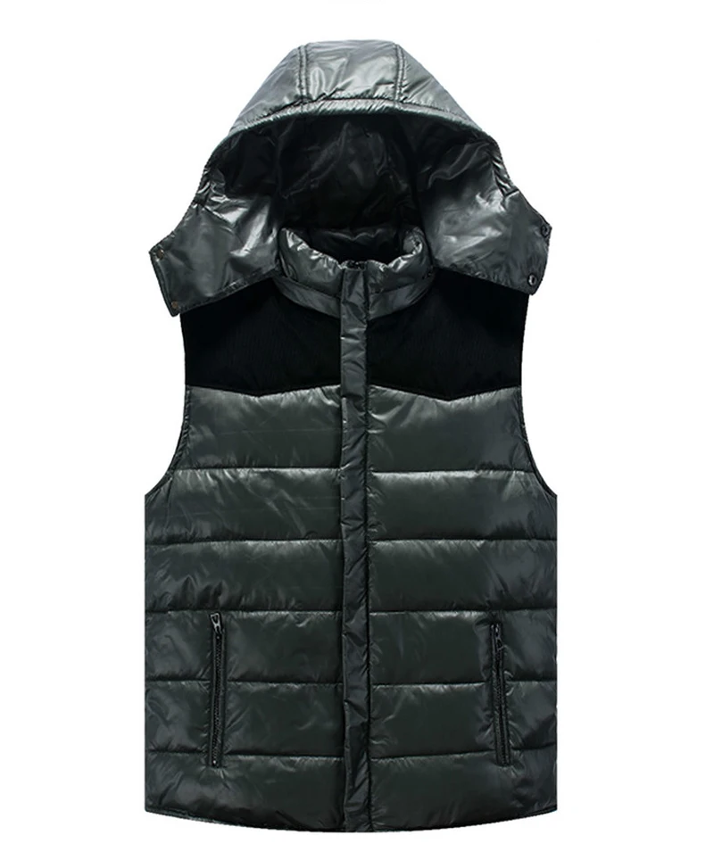 black down vest Men's new arrival obese down vest very large man big outerwear fashion plus size