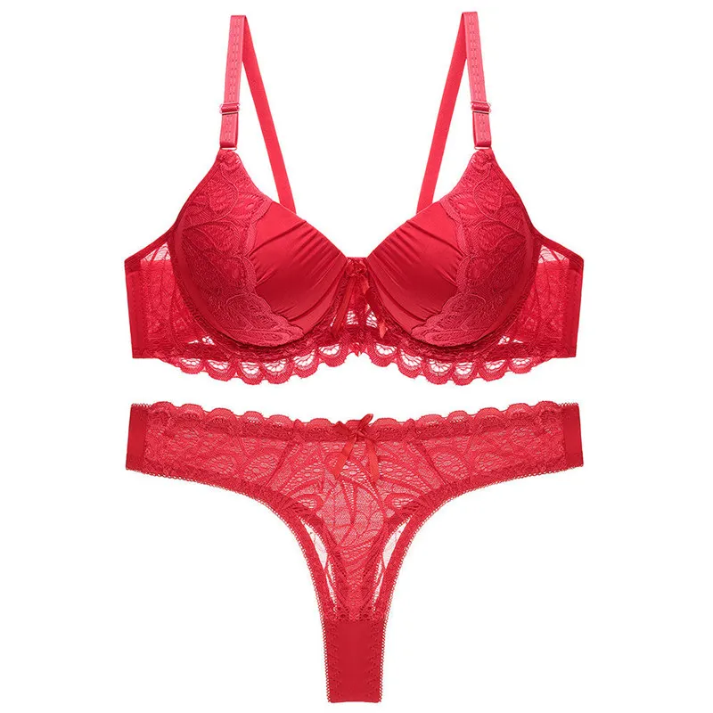 Julexy B C Cup Hollow Out Women Bra Set Push Up Solid Lace Bra Brief Sets Intimates transparent Underwear Panty Set-in Bra & Brief Sets from Underwear & Sleepwears on Aliexpress.com _ Alibaba Group - 4