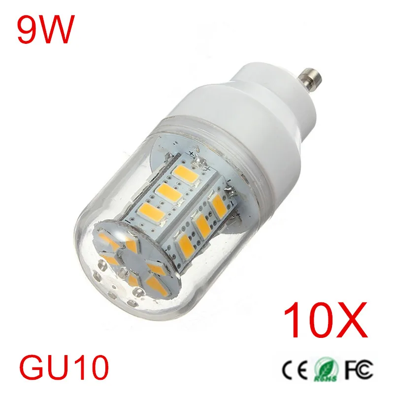 10 шт. B22 СВЕТОДИОДНАЯ Лампа 5730 SMD светодиодная лампа-кукуруза 24 светодиода