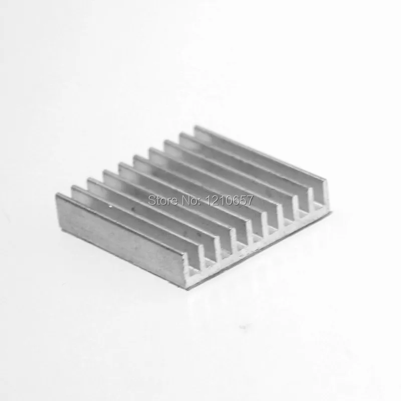 

20 шт./партия, алюминиевый радиатор для чипа, 28x28x6 мм
