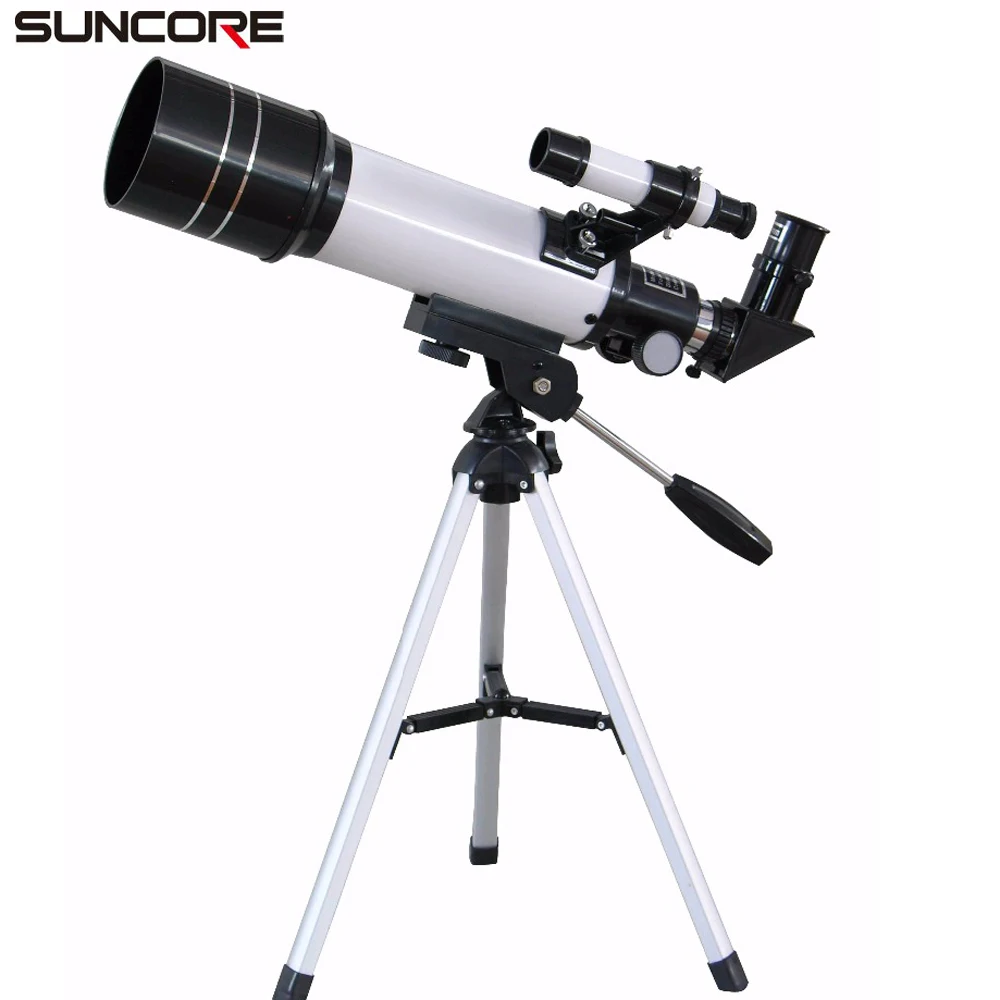 SUNCORE 70mm Small Aperture Reflector Astronomical Telescope with 90