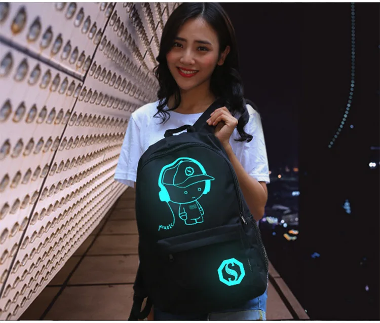 Студент световой школьные сумки Anti-theft паролем ноутбук рюкзаки женские водонепроницаемый рюкзак rugzak kinderen jongens