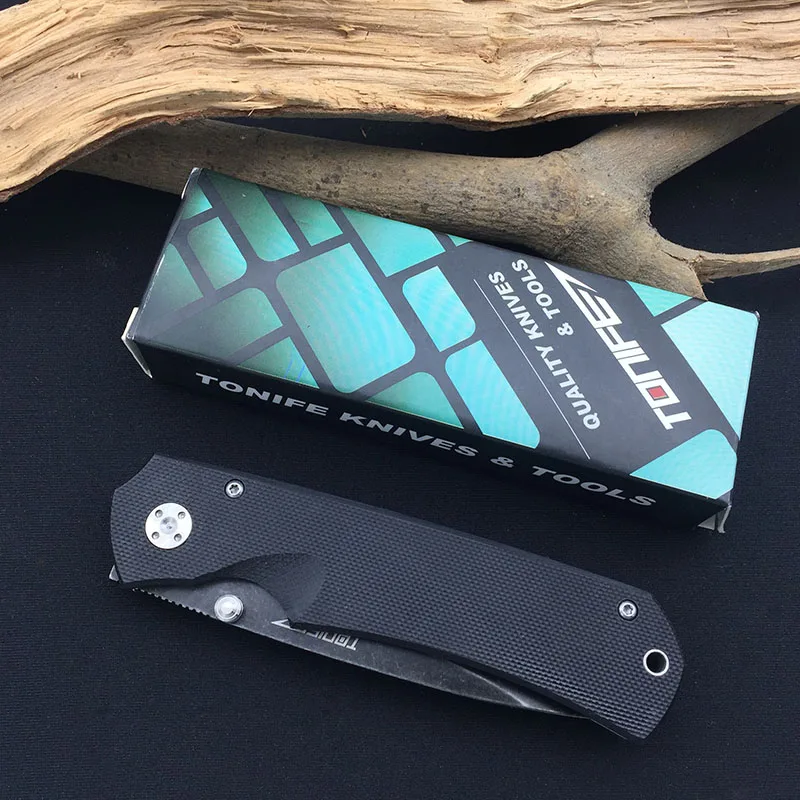 TONIFE CKT6108 NightThawk складной карманный Ножи 8Cr14MoV лезвие уличный походный Охотничий