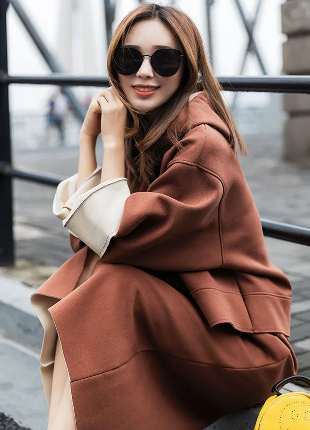 

Mr.nut fashion casual temperament two-piece female loose trend hooded slim women's suit