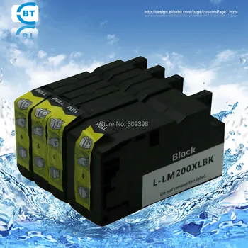 

4PCS compatible lexmark 200xl ink cartridge for Pro4000c Pro5500 printer