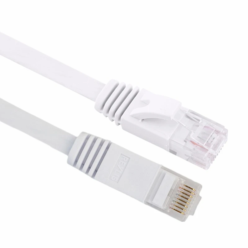 Rankman Network Cat6 Cable Flat Lan Cable RJ45 Ethernet Cat6 Patch Cord for Router PC STB 1/2/3/5/10/15m
