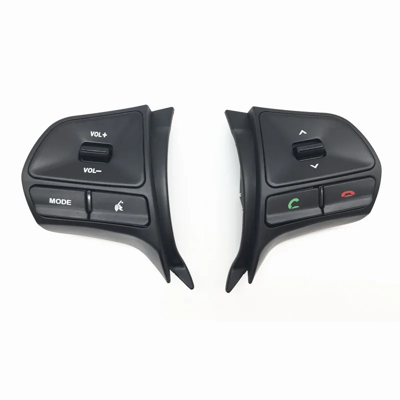 Para KIA RIO 2011-2014 botón de control de volante multifuncional interruptor de volumen de teléfono de Audio para accesorios de coche bluetooth Para KIA RIO 2011-2014 botón de control de volante multifuncional interruptor de volumen de teléfono de Audio para accesorios de coche bluetooth