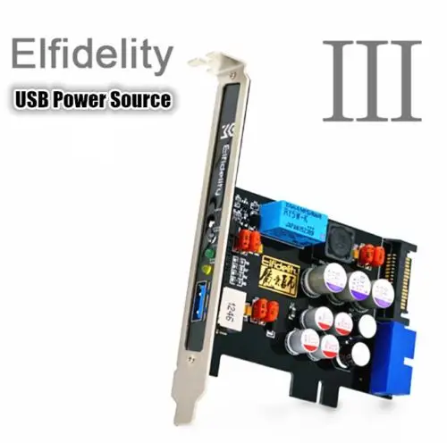 Elfidelity USB источник питания ПК HiFi Preamp внутренний фильтр для аудио устройства|filters
