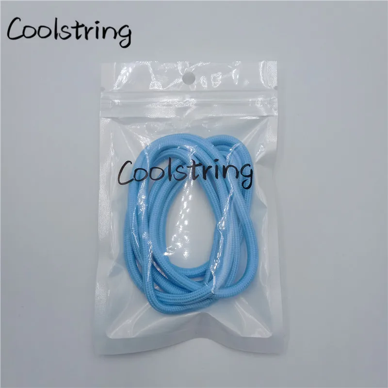 Coolstring Sport светящиеся круглые шнурки светится в темноте ночной цвет флуоресцентные шнурки спортивные шнурки для спортивной обуви для сапог