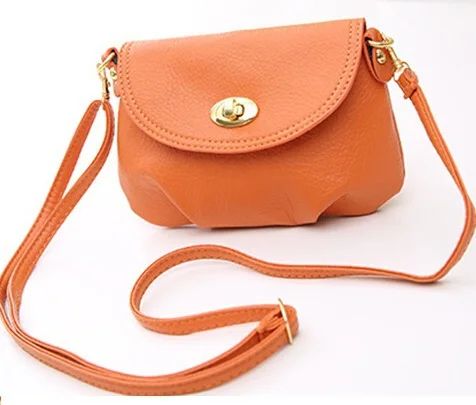 Мини-кошелек, сумка через плечо, женская сумка-мессенджер, дамская сумочка Kabelky Bolsos Bolsas Feminina Sac A основной Femme De Marque - Цвет: orange