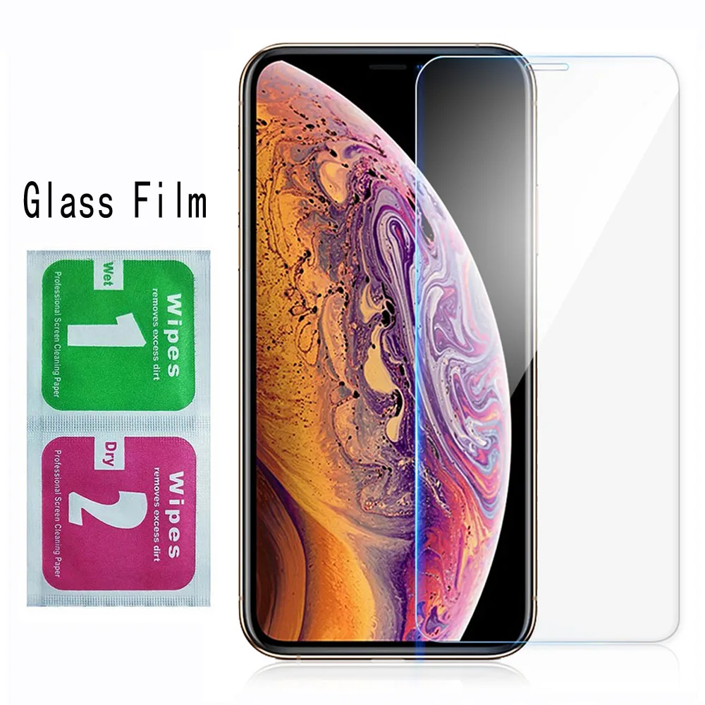 Закаленное стекло пленка для iPhone X 6 7 8 4 4S 5 5S SE XR XS MAX Защитная экрана 6S Plus |