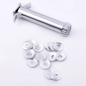 Diy Инструменты глина скульптура игрушки Нержавеющая Сталь Экструдер 1 комплект помадка наборы керамика полимерная грязь соковыжималка ребенок студент - изображение