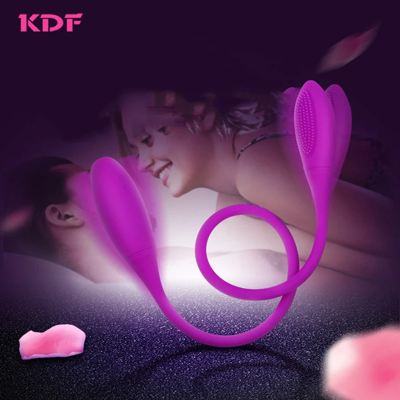 KDF Intimate Goods Vibrators For Women Erotic Sex Toys font b Dildo b font Double Penis