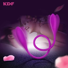 KDF Intimate Goods Vibrators For Women Erotic Sex Toys Dildo Double Penis Masturbator Female Lesbian Masturbation For Adults