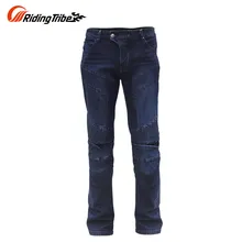 Riding Tribe Черный Синий Тонкий Брюки для Верховой Езды Защитный Pantalon Moto Мотоцикл Джинсы Мотокроссу Брюки Мотоцикл Брюки Мужчины