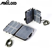 MNILOID рыболовные аксессуары чехол для хранения рыболовная приманка для ловли нахлыстом блесна Рыболовная Снасть соединитель Чехол Контейнер Коробка Рыболовные коробки