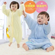 Dallas Benben newborn baby baby 0-5years old winter cotton sleeve detachable straddle type anti kick by children’s sleeping bags