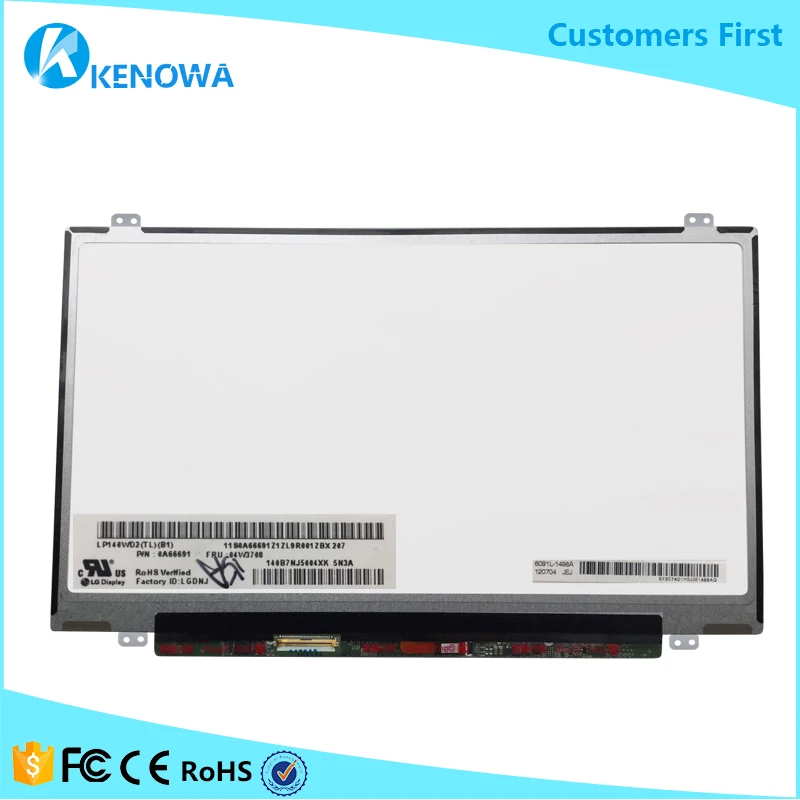 

Free Shipping 14'' Laptop Lcd Led Screen LP140WD2 TLB1 LP140WD2 TL B1 1600*900 for Thinkpad T420 T420I T420S Notebook Display
