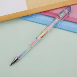 6 Цвет ручка смена Бумага флуоресцентный Краски ручки карандаши маркеры для письма маркеры Highlighter Ручки Дети Краски ing подарок 0,8 мм