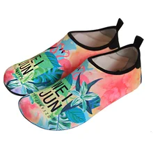 Aqua shoes/Летняя женская обувь для плавания; дышащие мужские носки для дайвинга; пляжные тапочки; обувь для верховой езды