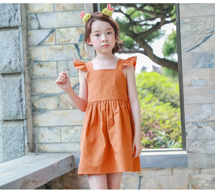 backless 2017 summer bohemian style girls dress sundress for girls flare sleeve beach dress kids clothes 5 6 7 8 9 10 11 14 T 4 5 6 7 8 9 10 11 12 13 14 years old little big teenage girls cotton dress for kids girls 2017 new (1)