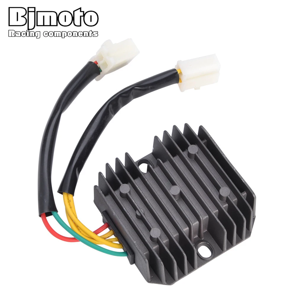 BJMOTO мотоцикл Напряжение Регулятор выпрямителя Для Honda CH125 CH150 CN250 1986-2001 5 Провода зарядного устройства